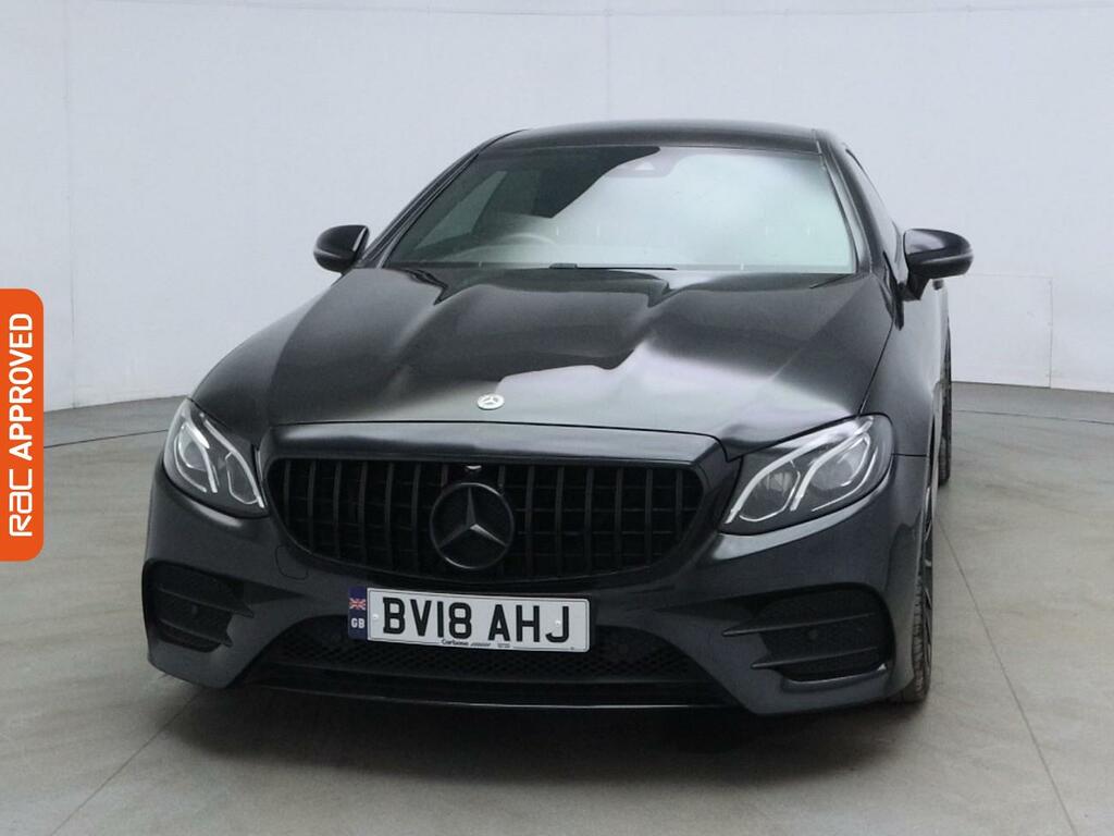 Mercedes-Benz E Class 2.0 E300 Amg Line Premium Coupe G-tro BV18AHJ Black #6