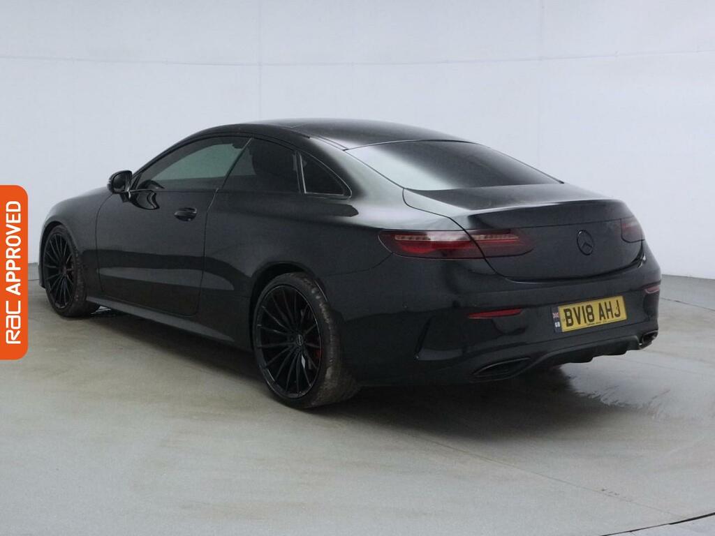 Mercedes-Benz E Class 2.0 E300 Amg Line Premium Coupe G-tro BV18AHJ Black #4