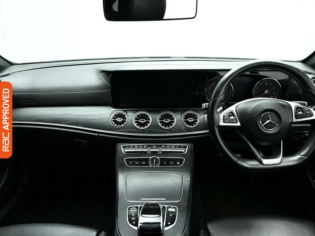 Mercedes-Benz E Class 2.0 E300 Amg Line Premium Coupe G-tro BV18AHJ Black #2