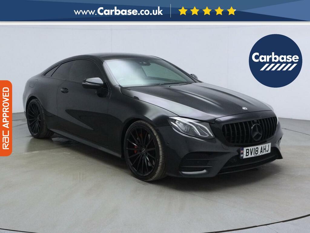 Mercedes-Benz E Class 2.0 E300 Amg Line Premium Coupe G-tro Black