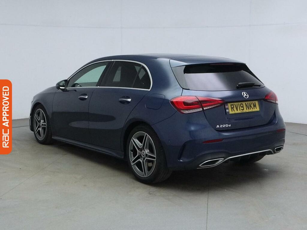 Mercedes-Benz A Class 2.0 A220d Amg Line Premium Plus Hatchback Di RV19NKM Blue #4