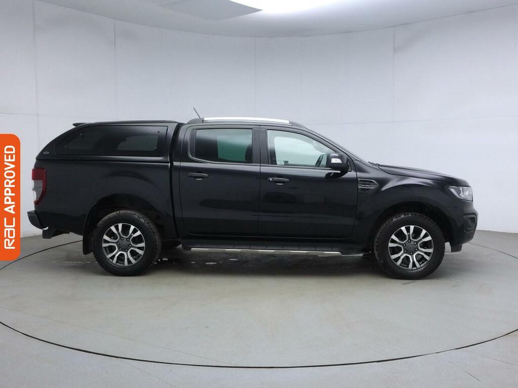 Ford Ranger 2.0 Ecoblue Wildtrak Pickup Double Cab EF22XKV Black #4