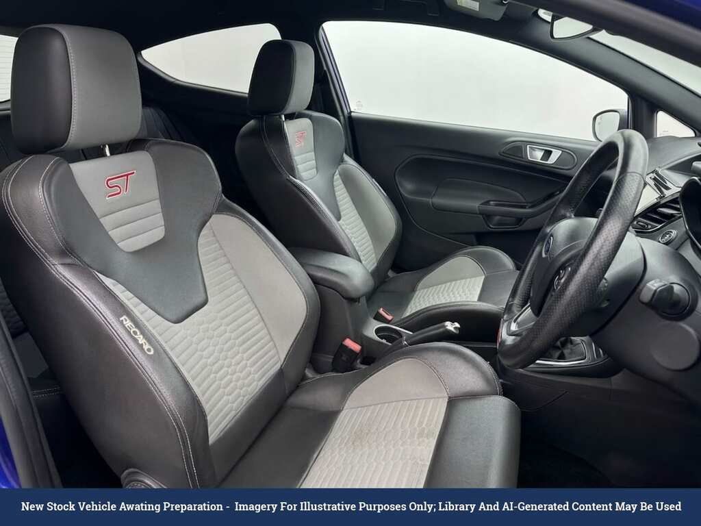 Ford Fiesta 1.25 Zetec Hatchback Euro 6 U14 Blue #2
