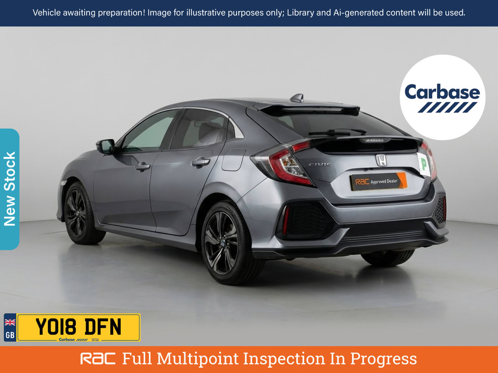 Honda Civic 1.0 Vtec Turbo Sr Hatchback Euro Grey #2