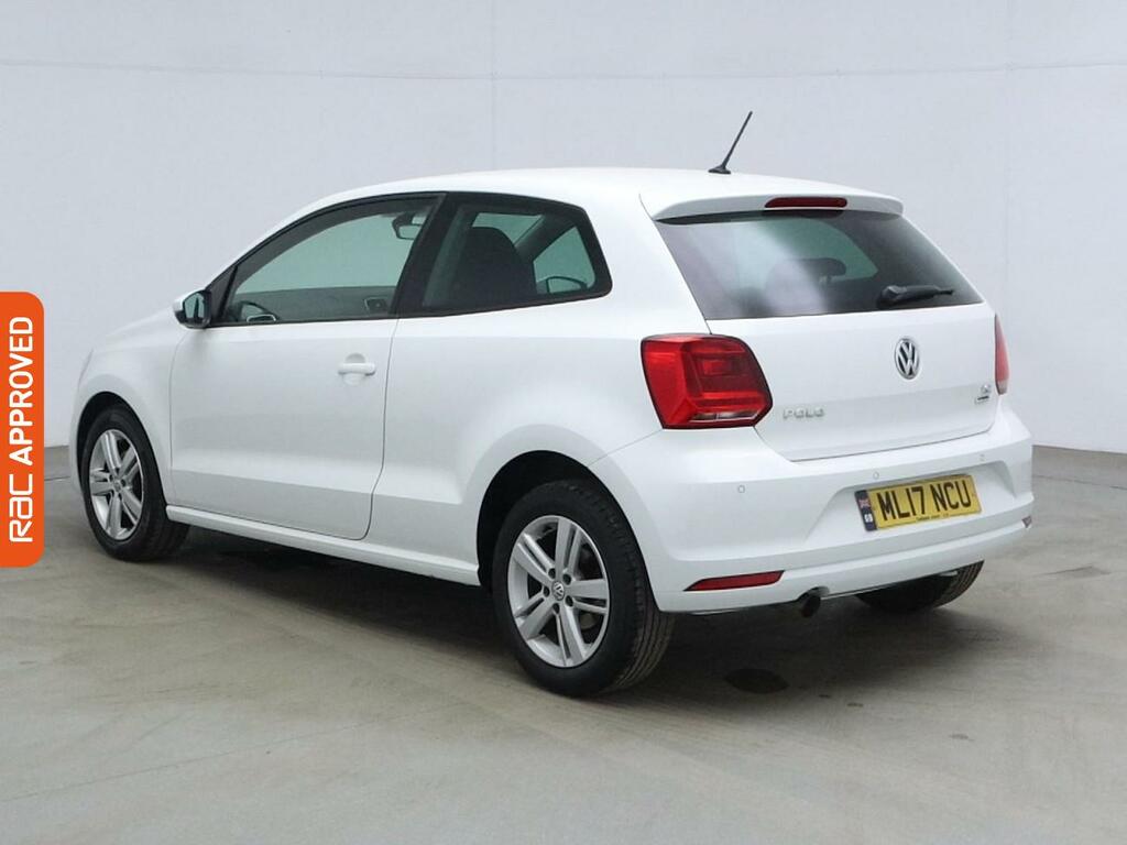 Volkswagen Polo 1.2 Tsi Bluemotion Tech Match Edition Hatchback ML17NCU White #4