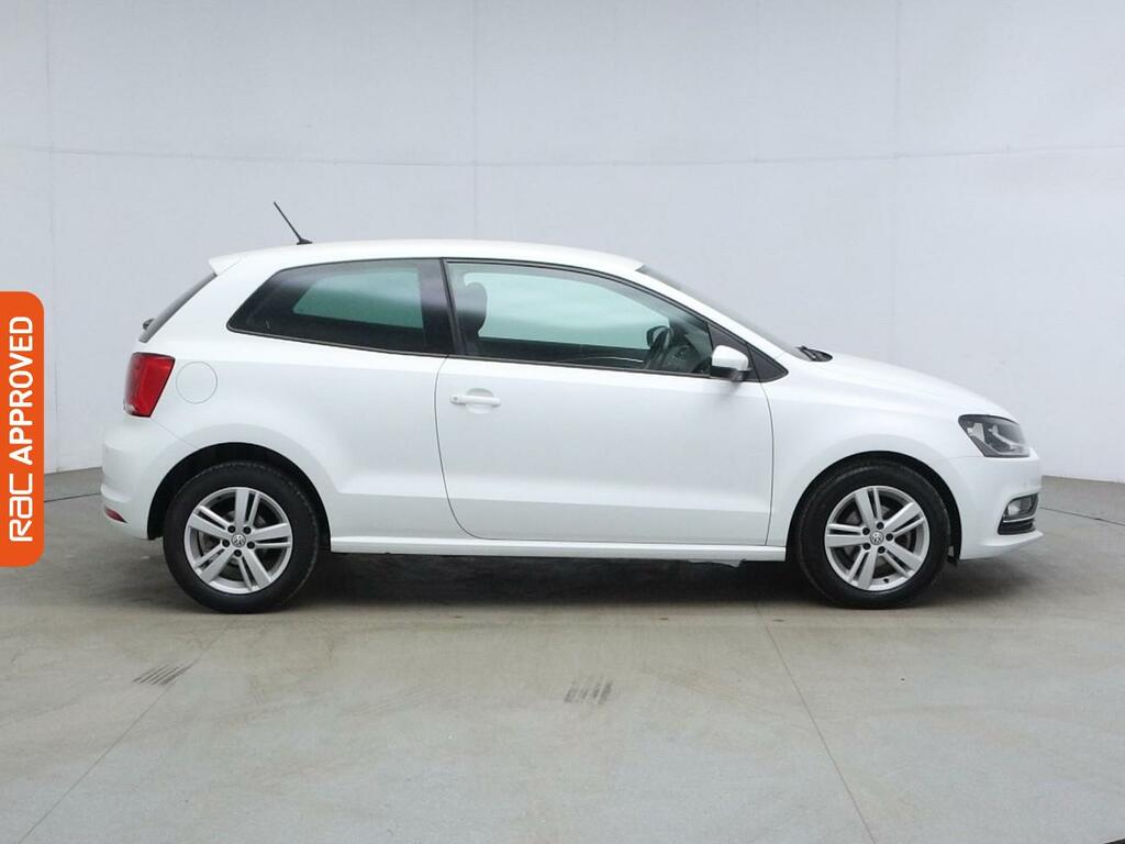 Volkswagen Polo 1.2 Tsi Bluemotion Tech Match Edition Hatchback ML17NCU White #5
