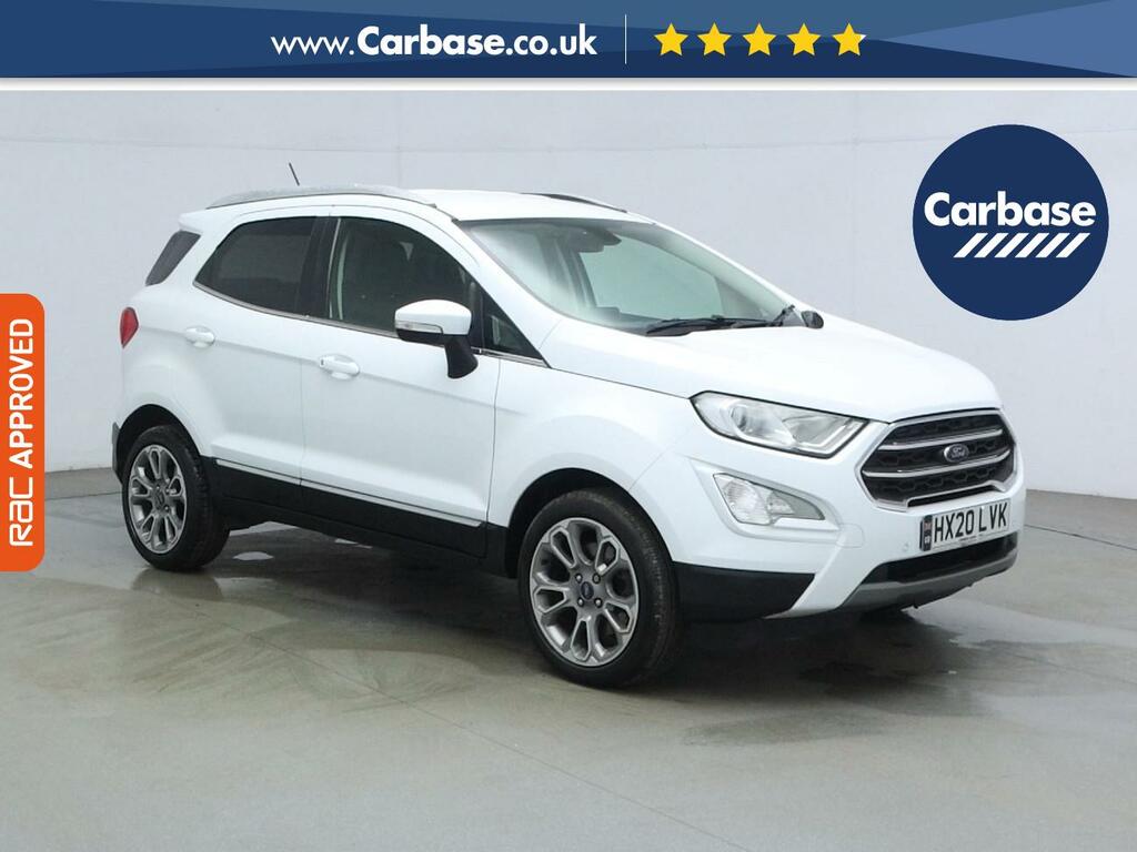 Ford Ecosport 1.0T Ecoboost Gpf Titanium Suv E White
