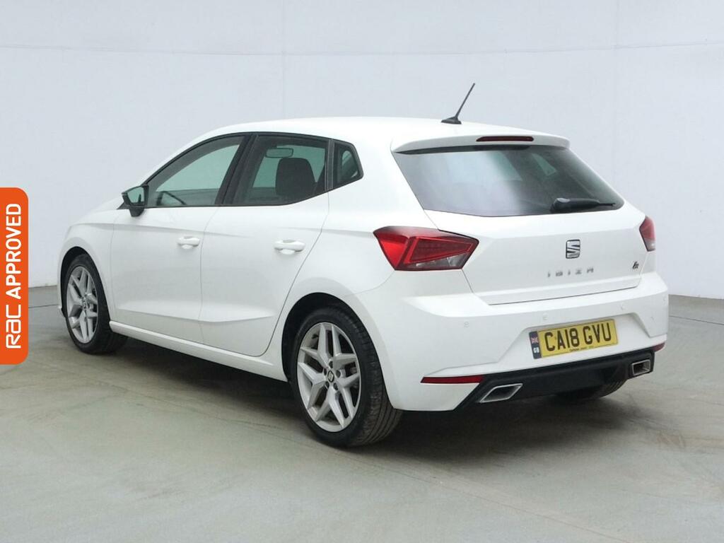 Seat Ibiza 1.0 Tsi Fr Hatchback Euro 6 Ss White #4
