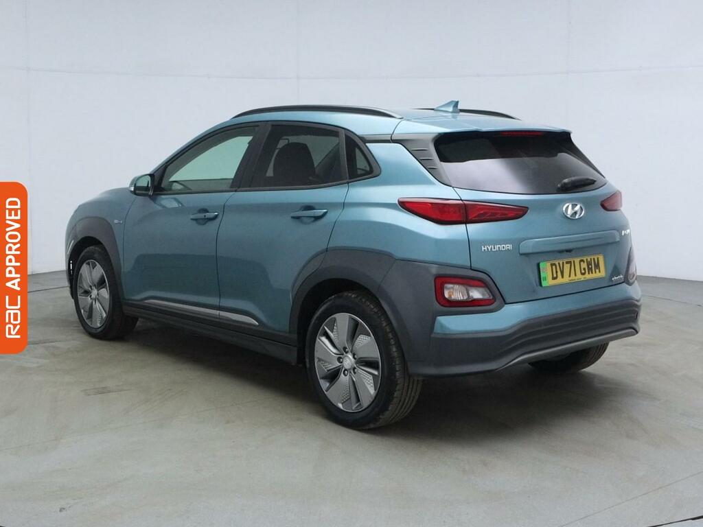 Hyundai Kona 64Kwh Premium Suv 7Kw Charger DV71GWM Blue #4