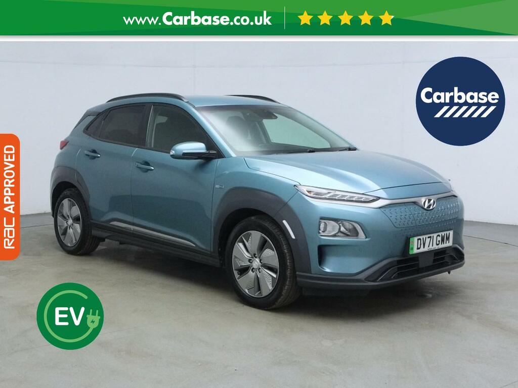 Hyundai Kona 64Kwh Premium Suv 7Kw Charger Blue