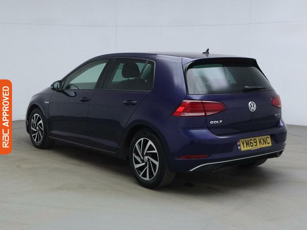 Volkswagen Golf 1.5 Tsi Evo Match Edition Hatchback Man YM69KNC Blue #4