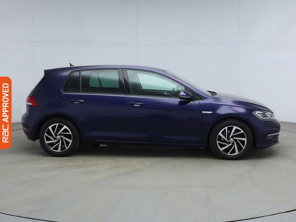 Volkswagen Golf 1.5 Tsi Evo Match Edition Hatchback Man YM69KNC Blue #5