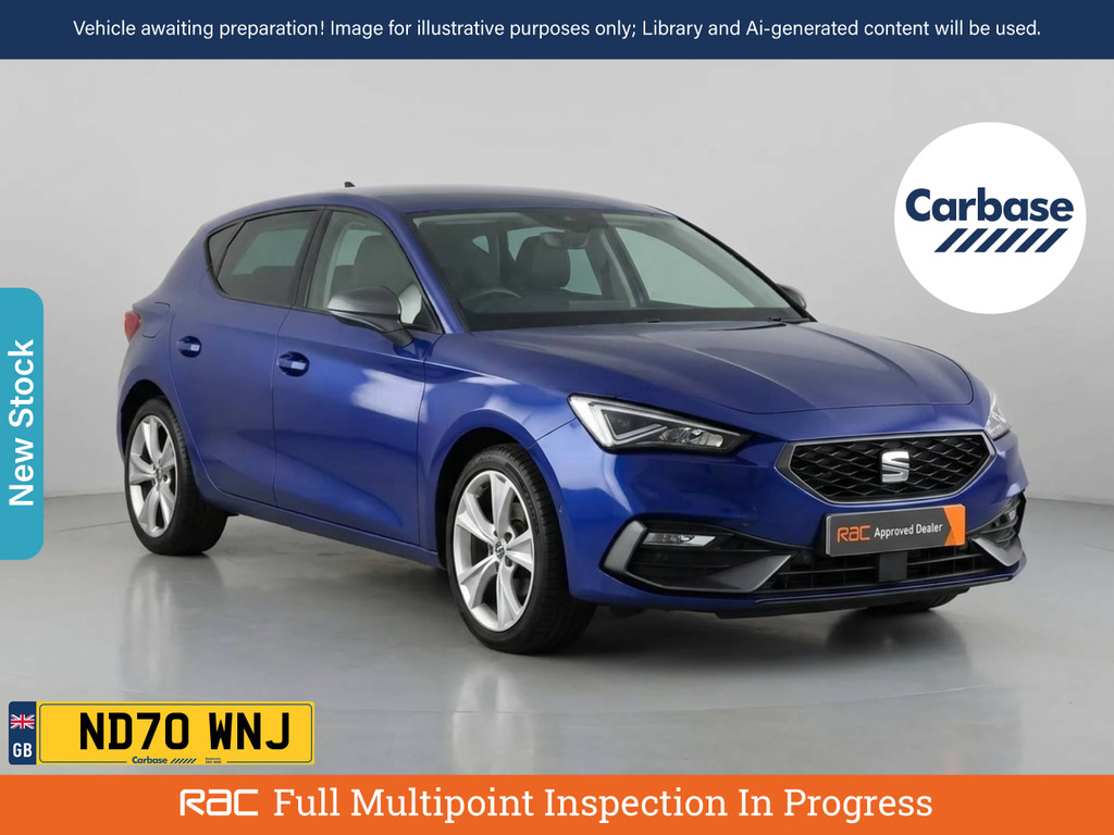 Seat Leon 1.4 Ehybrid 12.8Kwh Fr Hatchback Plug-i Blue