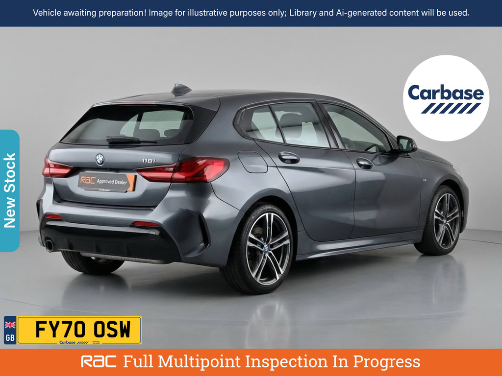 BMW 1 Series 1.5 118I M Sport Dct Euro 6 Ss White #2
