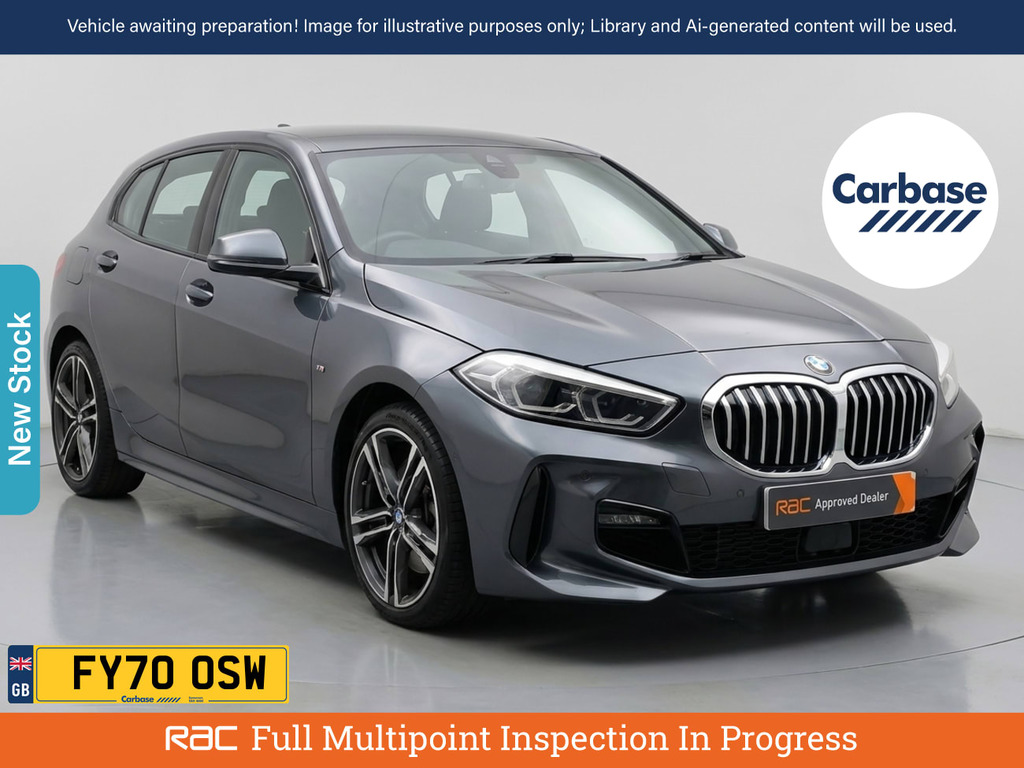 BMW 1 Series 1.5 118I M Sport Dct Euro 6 Ss White #1