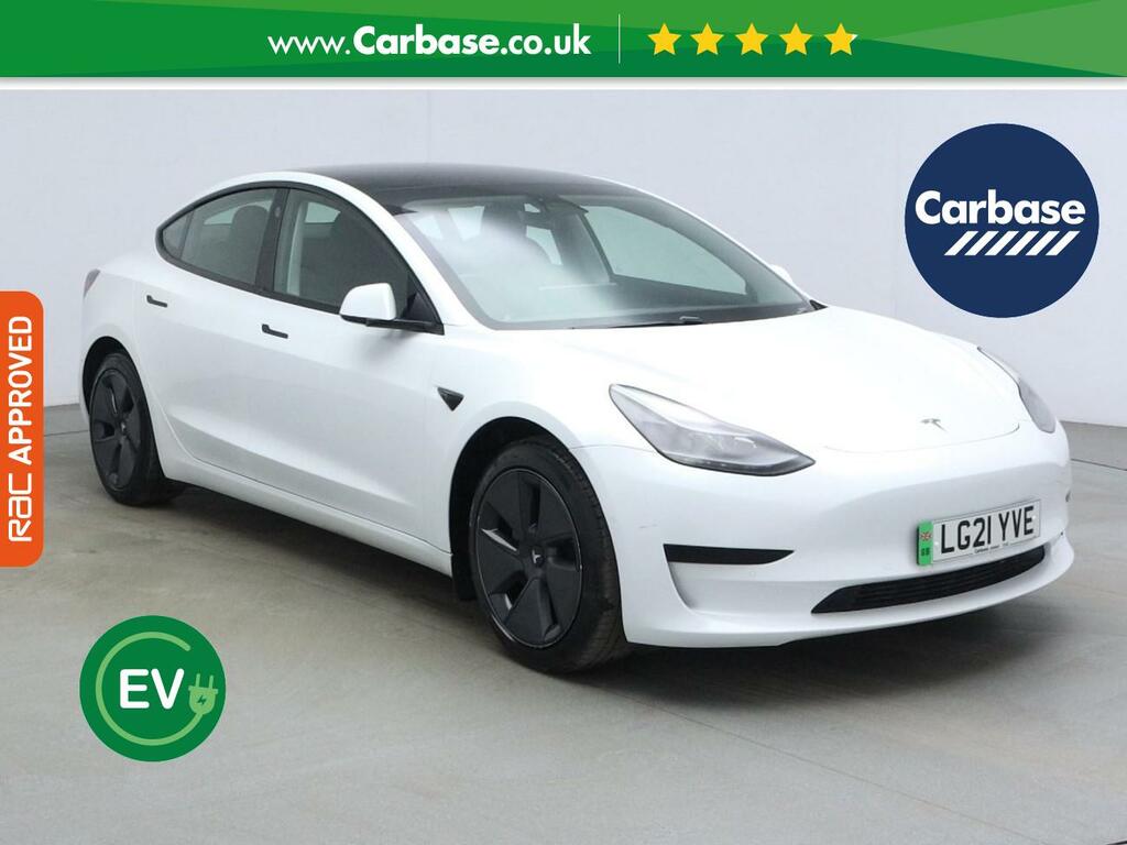 Tesla Model 3 Standard Range Plus Saloon Rwd White