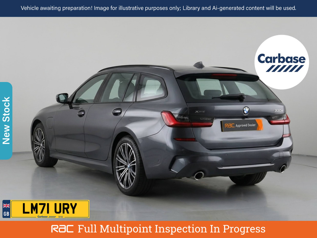 BMW 3 Series 320I M Sport Touring Euro 6 Blue #1