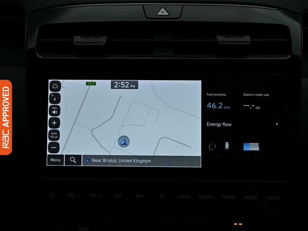 Hyundai Tucson 1.6 H T-gdi N Line Suv Hybrid Euro DY23KAO Black #3