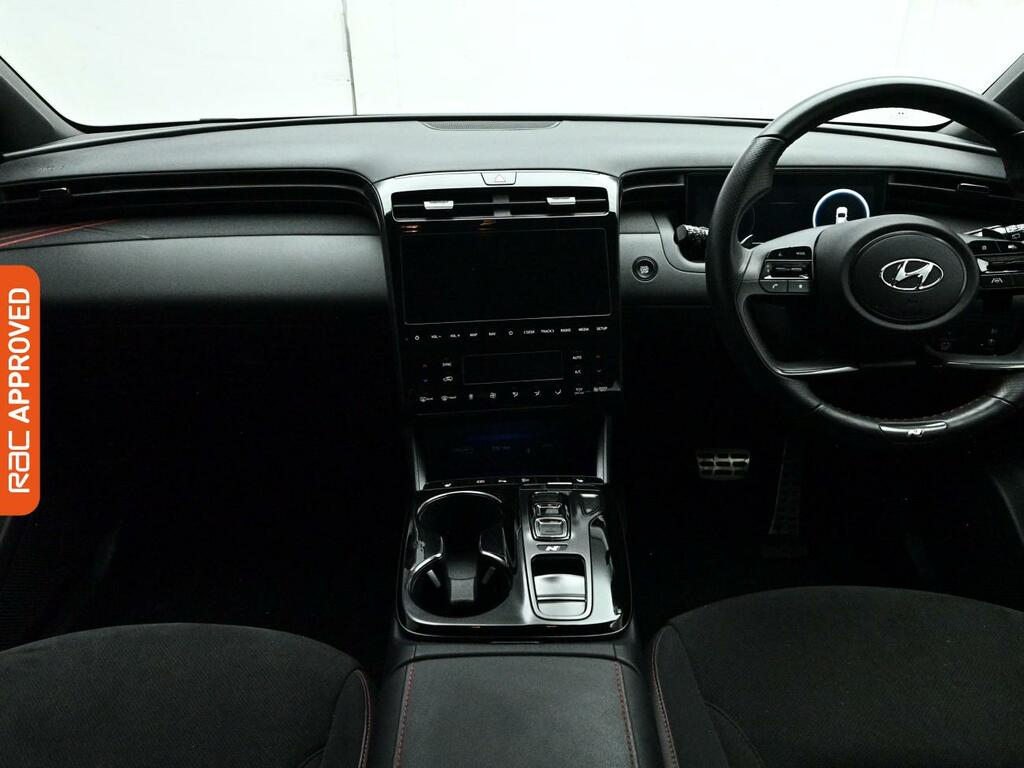 Hyundai Tucson 1.6 H T-gdi N Line Suv Hybrid Euro DY23KAO Black #2