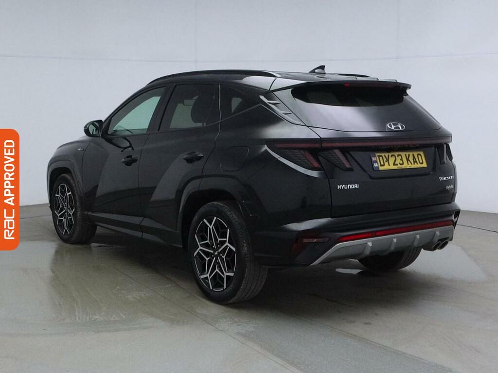 Hyundai Tucson 1.6 H T-gdi N Line Suv Hybrid Euro DY23KAO Black #4