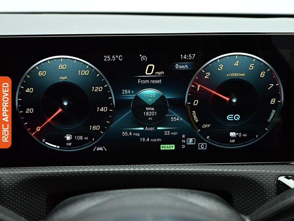 Mercedes-Benz CLA Class 1.3 Cla250e 15.6Kwh Amg Line Premium Coupe P Black #3