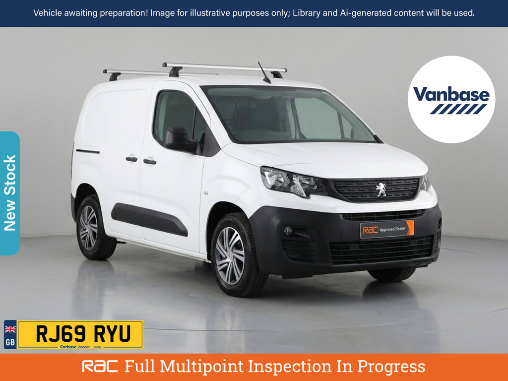 Peugeot Partner 1.5 Bluehdi 1000 Professional Standard Panel Van 5 White
