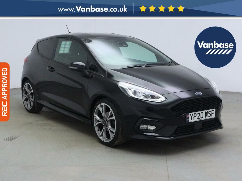 Ford Fiesta 1.0T Ecoboost Sport Car Derived Van Man Black