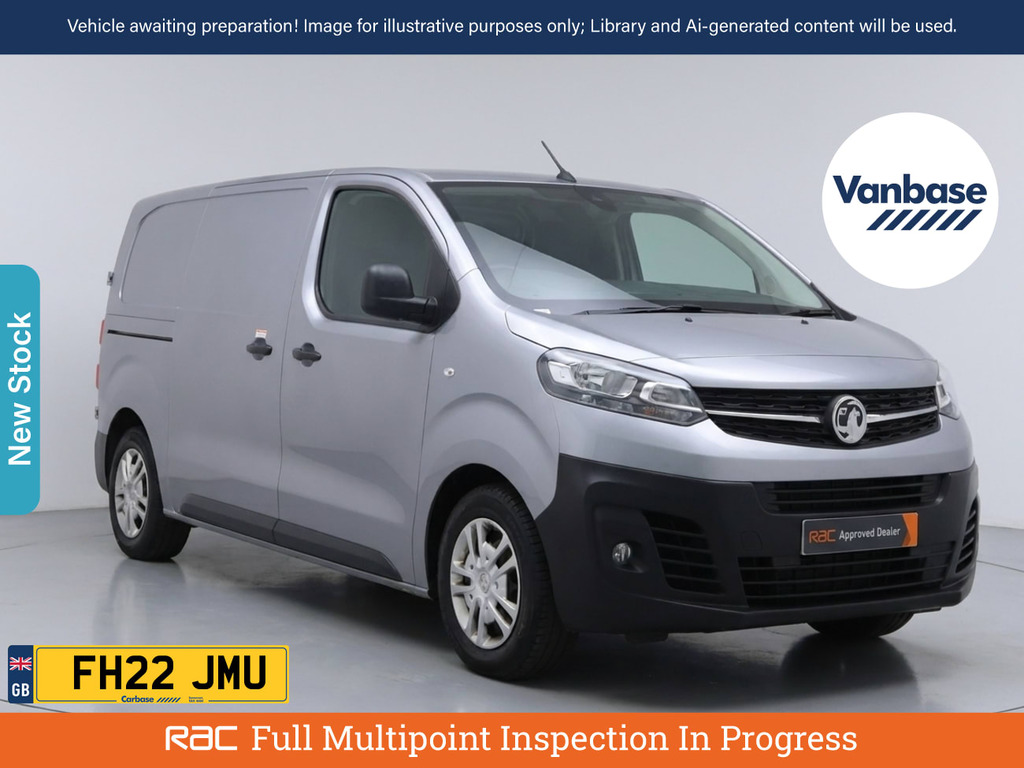 Vauxhall Vivaro 1.5 Turbo D 2700 Dynamic Panel Van 6Dr Manu Grey