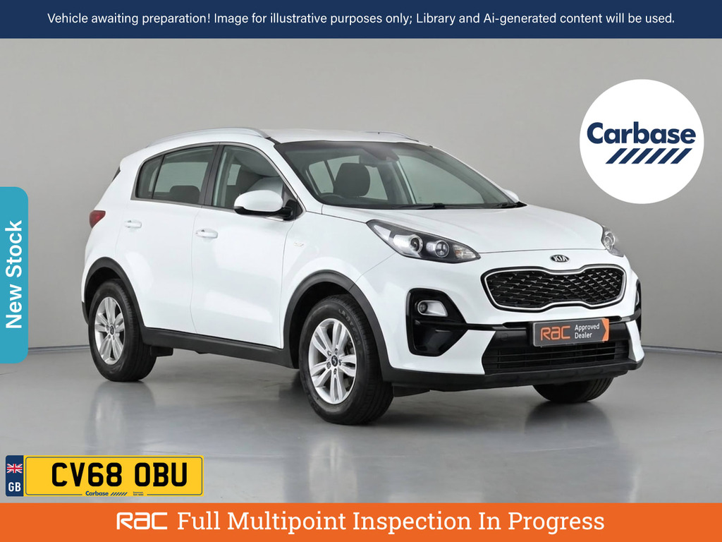Kia Sportage 1.6 Gdi 1 Suv Euro 6 Ss 130 White