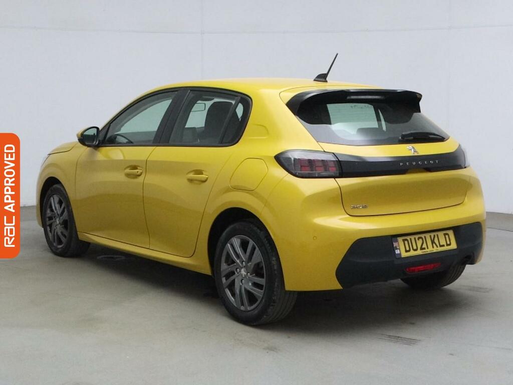 Peugeot 208 1.2 Puretech Active Premium Hatchback E DU21KLD Yellow #4