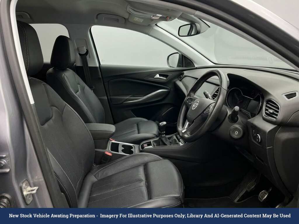Vauxhall Grandland X 1.2 Turbo Elite Nav Suv 6Spd Eur Grey #3