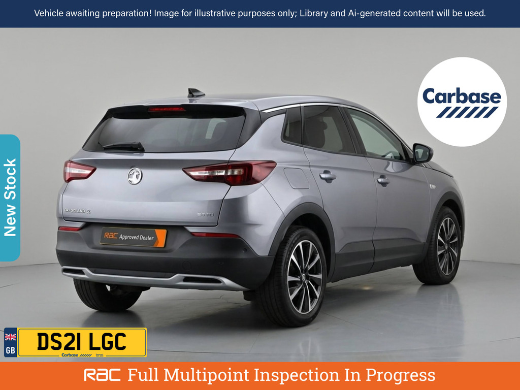Vauxhall Grandland X 1.2 Turbo Elite Nav Suv 6Spd Eur Grey #2