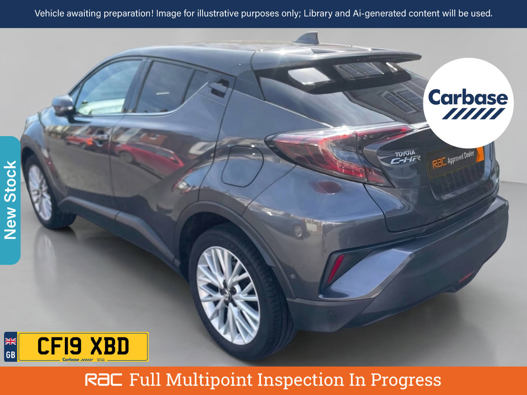 Toyota C-Hr 1.8 Vvt-h Icon Cvt Euro 6 Ss Silver #2