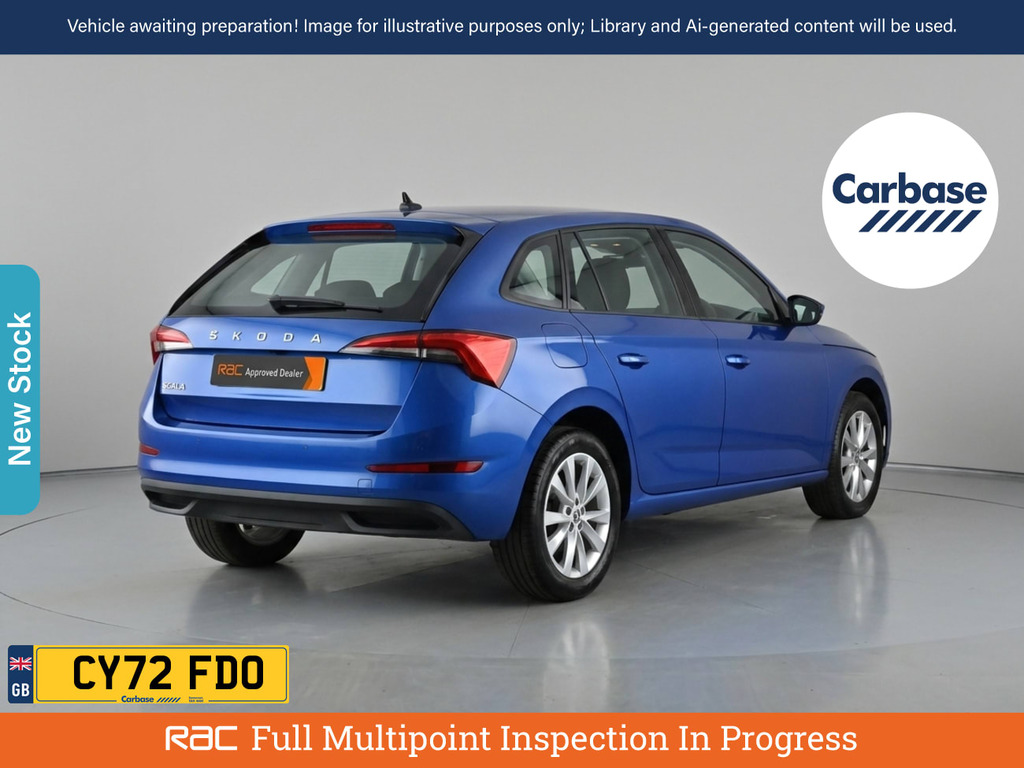 Skoda Scala 1.0 Tsi Se Technology Hatchback Dsg Eur Blue #2