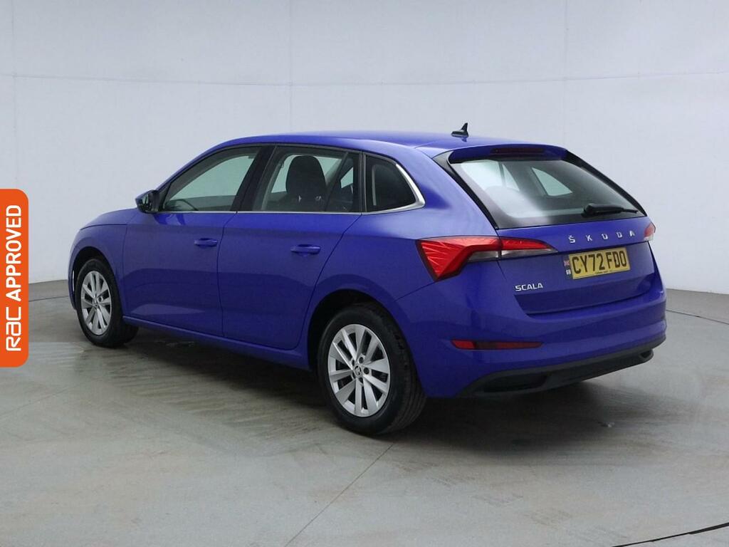 Skoda Scala 1.0 Tsi Se Technology Hatchback Dsg Eur CY72FDO Blue #4