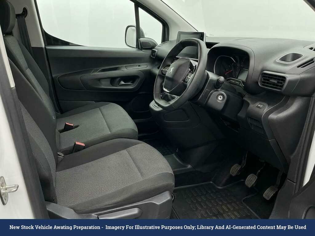 Peugeot Partner 1.5 Bluehdi 1000 Asphalt Premium Standard Panel White