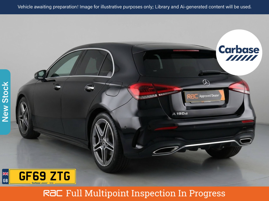 Mercedes-Benz A Class 1.3 A200 Sport Saloon 7G-dct Euro 6 S Black #2