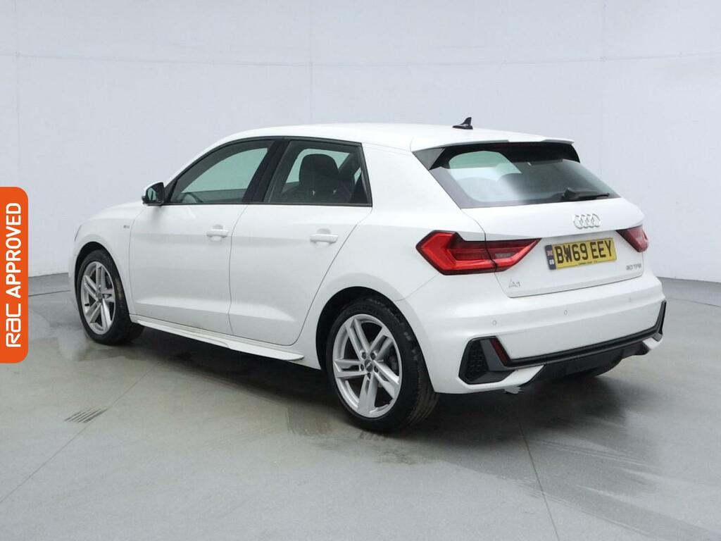 Audi A1 1.0 Tfsi 30 S Line Sportback Eur BW69EEY White #4