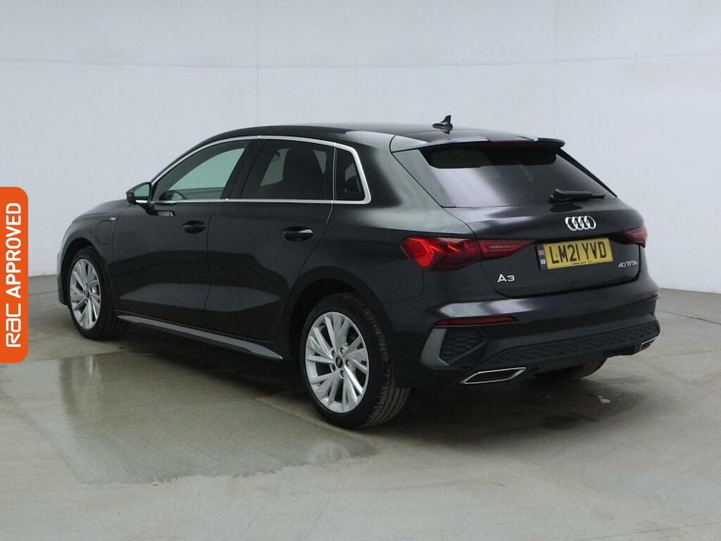 Audi A3 1.4 Tfsie 40 S Line Sportback Plug-in H LM21YVD Black #4