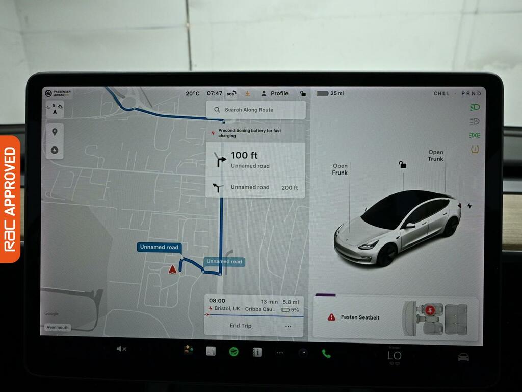 Tesla Model 3 Standard Range Plus Saloon Rwd WM21NPG White #3
