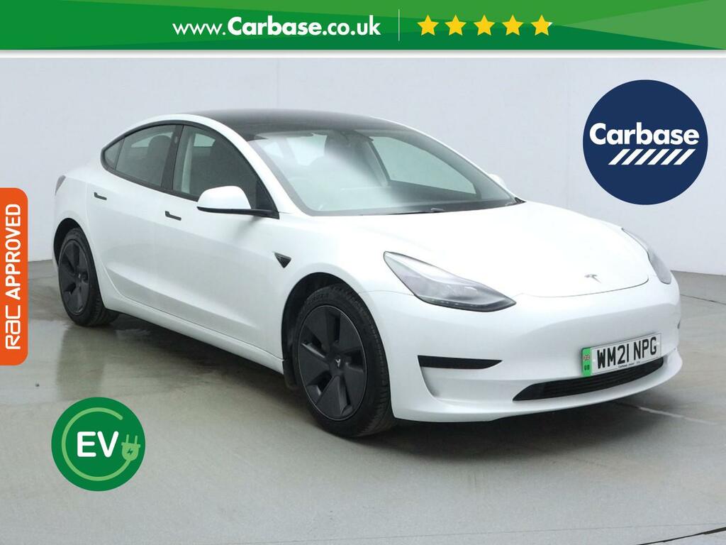 Tesla Model 3 Standard Range Plus Saloon Rwd White