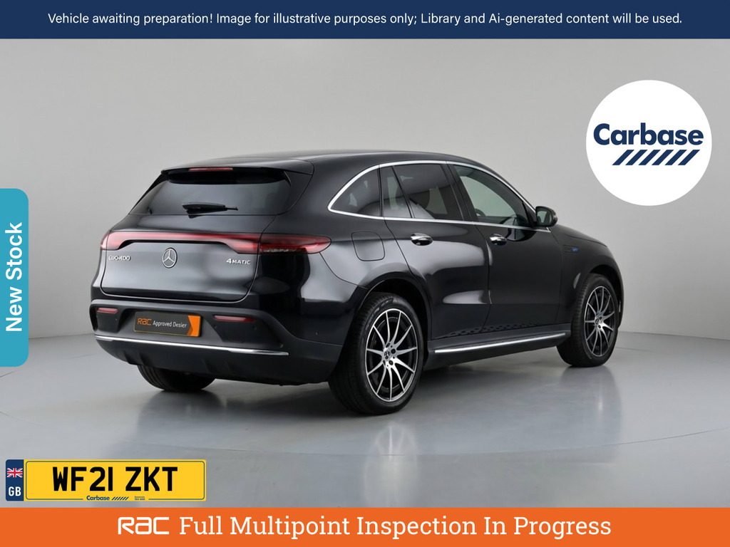 Mercedes-Benz EQC Eqc 400 80Kwh Amg Line Suv 4Mati Black #2
