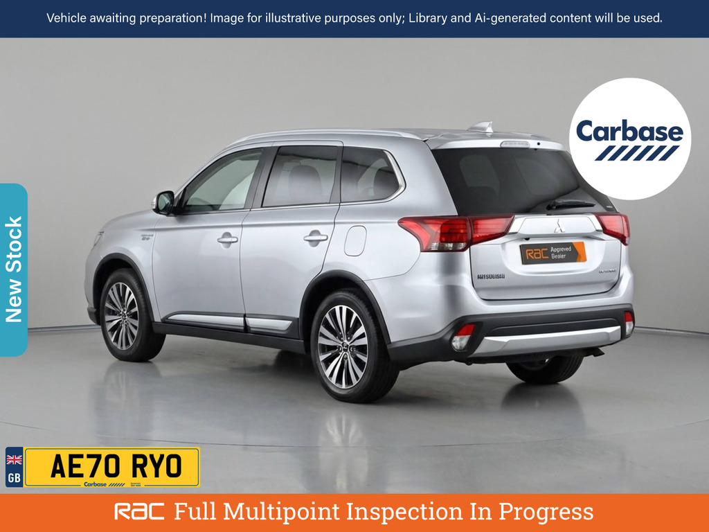 Mitsubishi Outlander 2.0 Mivec Exceed Suv Cvt 4Wd Euro 6 S Silver