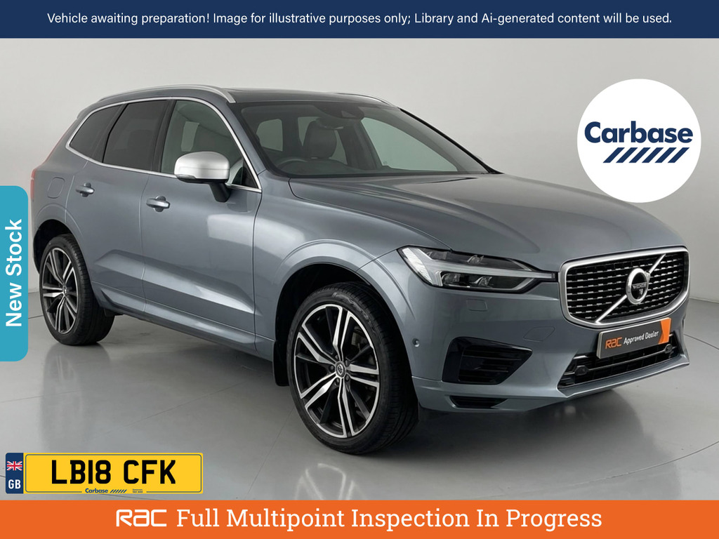 Volvo XC60 2.0H T8 Twin Engine 10.4Kwh R-design Pro Suv P Grey