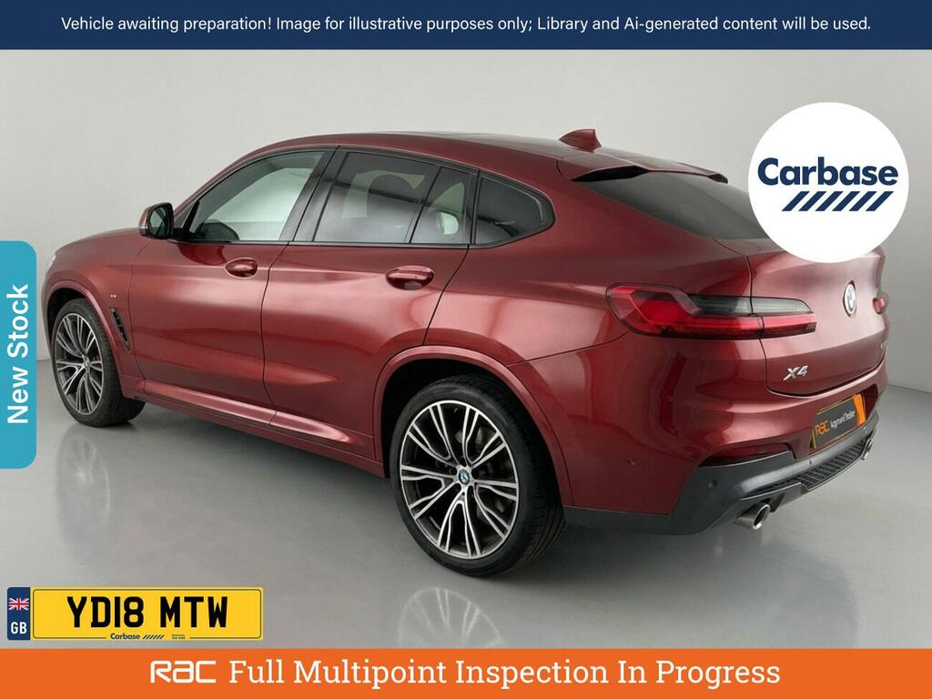 BMW X4 2.0 20D M Sport Suv Xdrive Euro 6 Red #2