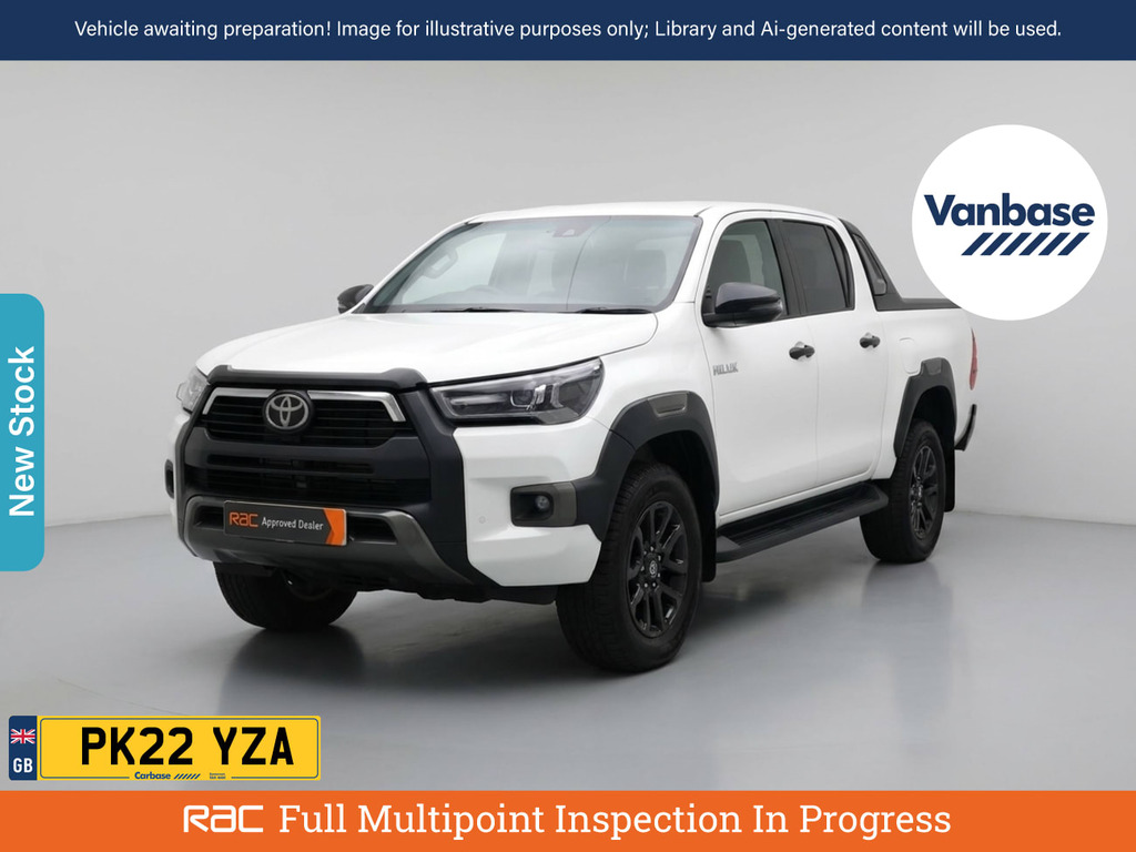 Toyota HILUX 2.8 D-4d Invincible X Pickup Double Cab White