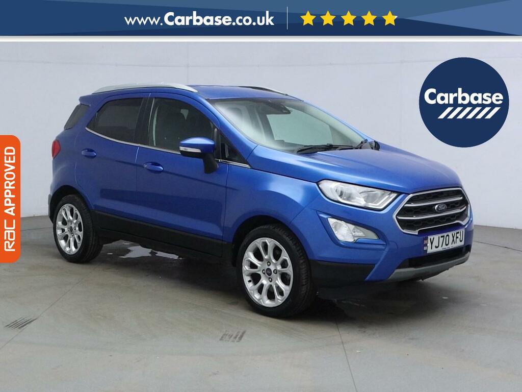Ford Ecosport 1.0T Ecoboost Gpf Titanium Suv E Blue