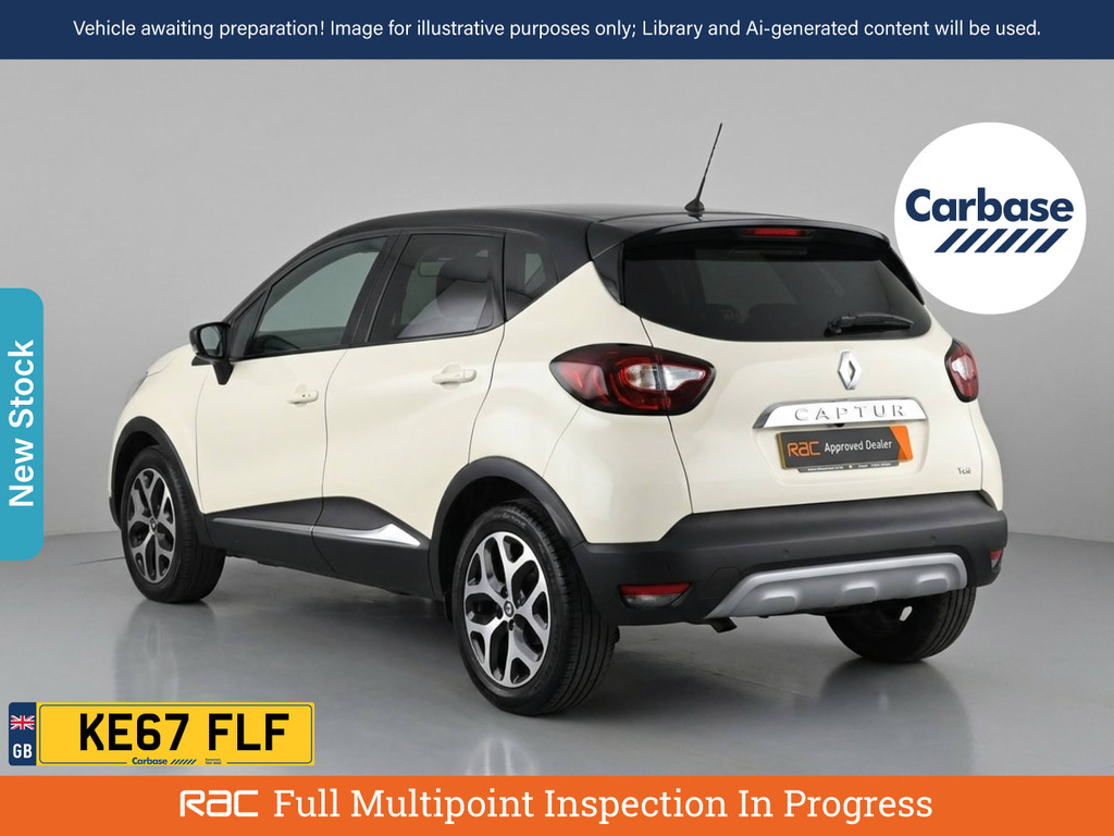 Renault Captur 0.9 Tce Energy Signature X Nav Suv Manu KE67FLF White #2
