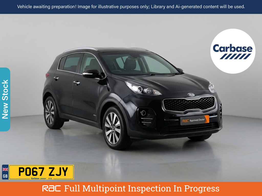 Kia Sportage 2.0 Crdi Kx-3 Suv Awd Euro 6 13 Black