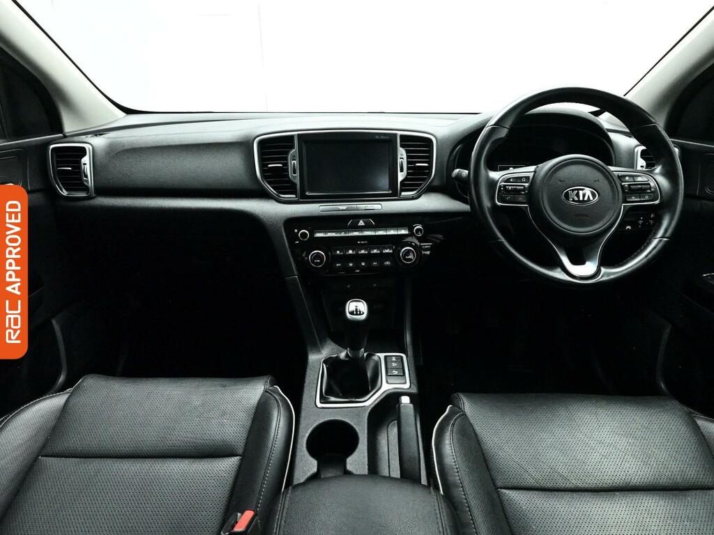 Kia Sportage 2.0 Crdi Kx-3 Suv Awd Euro 6 13 PO67ZJY Black #2